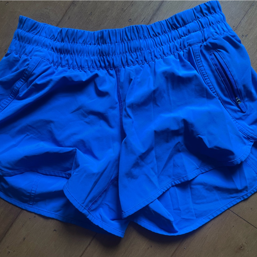 Vibrant Blue Shorts Lululemon